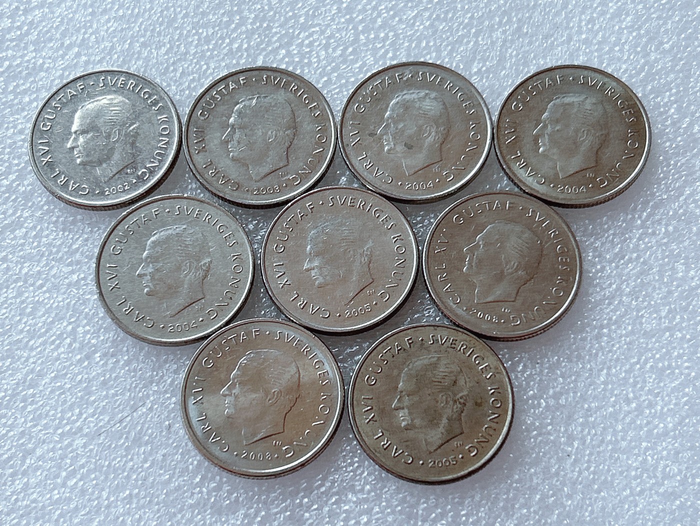 全场一元起拍 世界散币、银币专场 第51期 瑞典1克朗 10枚