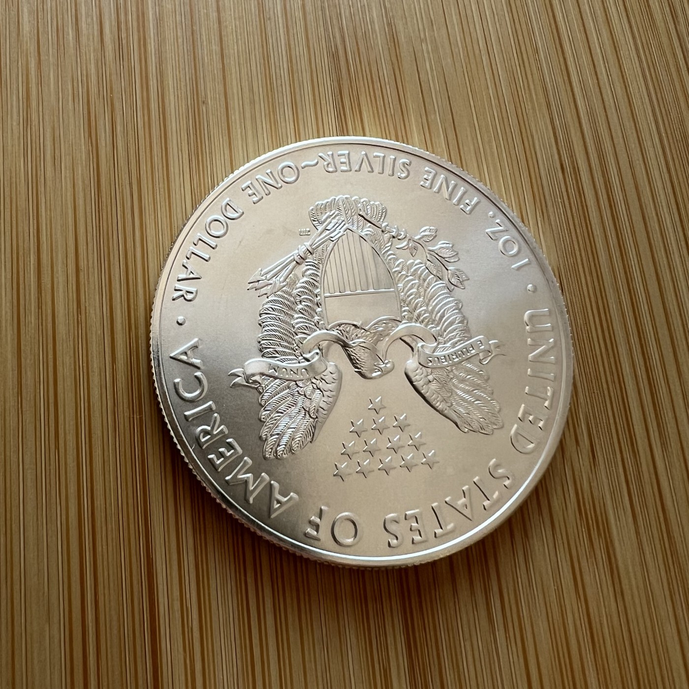 顺丰包邮 外国银币 美国2018年鹰洋1盎司大银币原塑盒