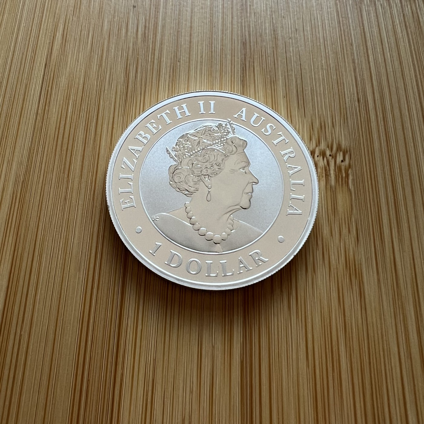 顺丰包邮 外国银币 澳大利亚2019年笑翠鸟1盎司大银币原塑盒