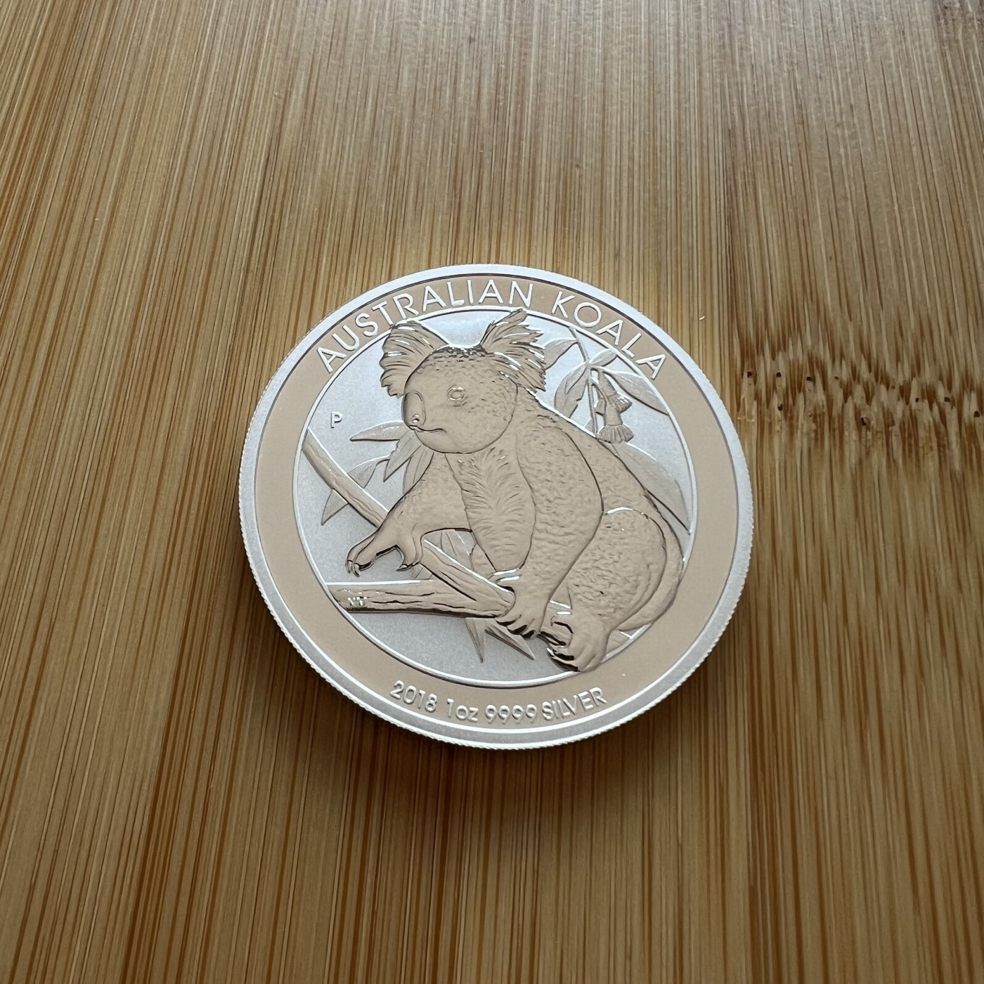 顺丰包邮 外国银币 澳大利亚2018年考拉1盎司大银币原塑盒