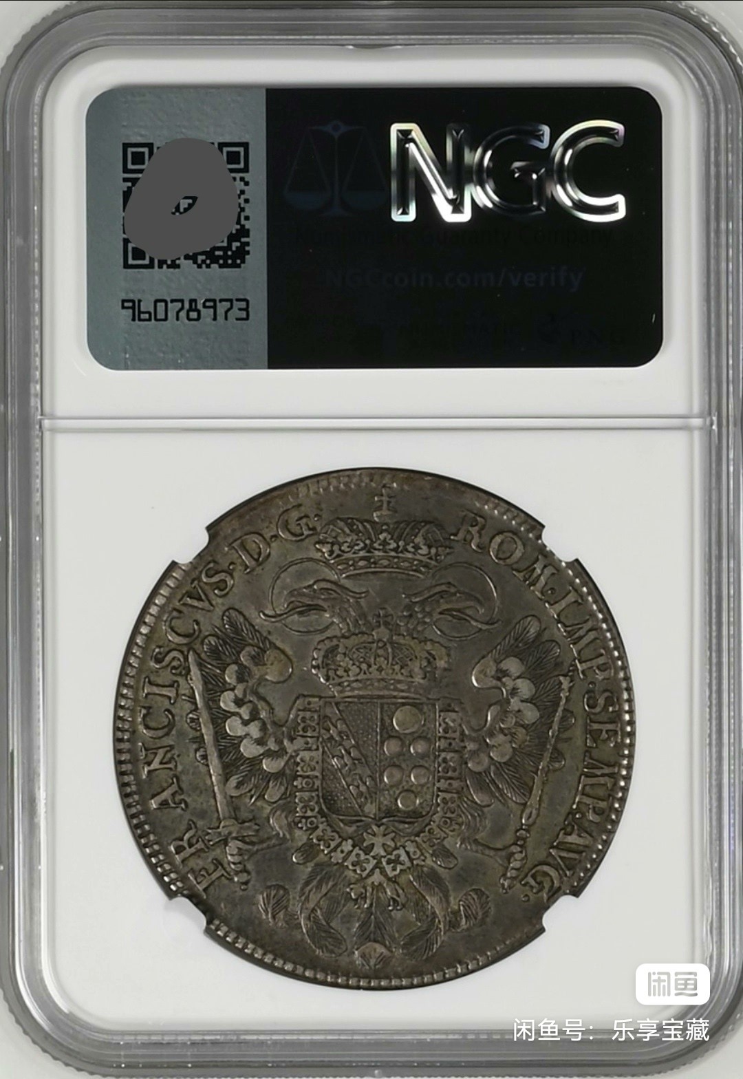 🎉🎊乐享宝藏💎💰~20240213专场 德国纽伦堡1泰勒银币 NGC VF35