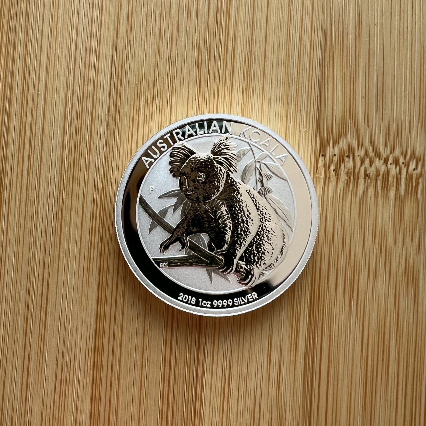 顺丰包邮 外国银币 澳大利亚2018年考拉1盎司大银币原塑盒