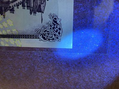 【Blue Auction】✨世界纸币精拍第413期【精】 【无47】苏格兰 大卷毛2006年20镑 UNC （一小点荧光）