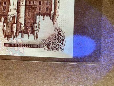 【Blue Auction】✨世界纸币精拍第413期【精】 【无47百位小号】苏格兰1992年10镑 大卷毛 UNC-