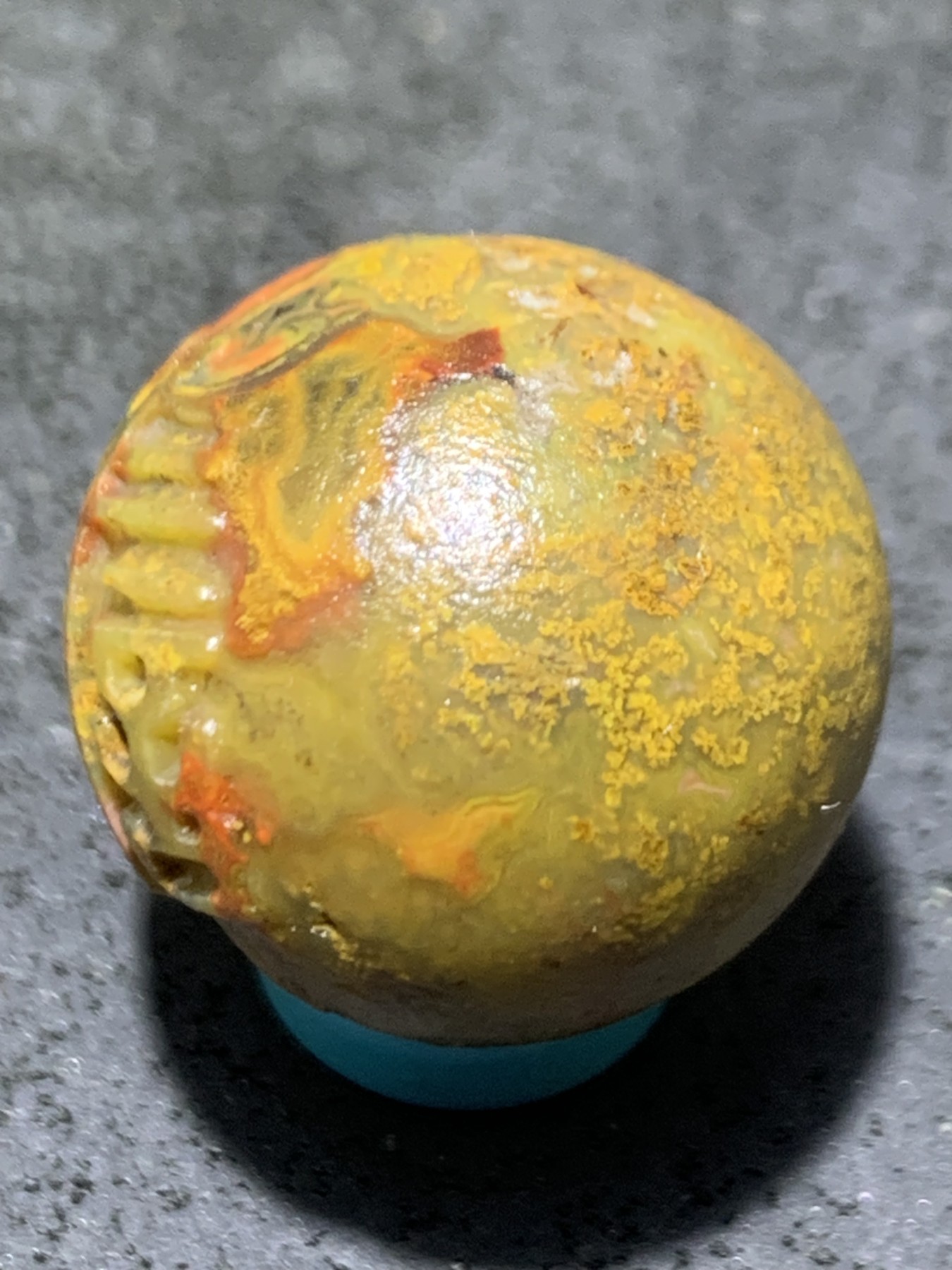精美亚光草花纹风化纹战国红玛瑙手工雕刻善字2.0单珠一颗！