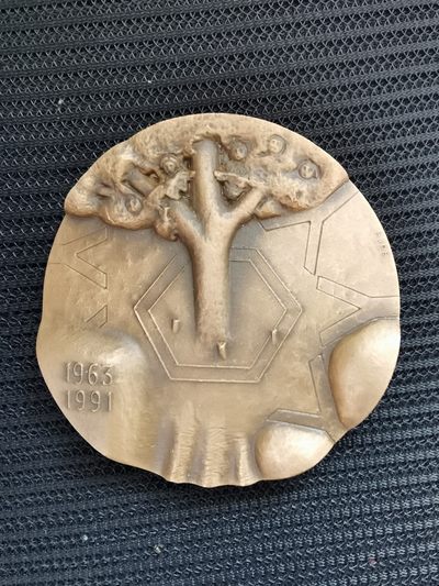 道一币馆币章第二十八场 - 芬兰著名画家佩卡·哈洛宁超大纪念铜章