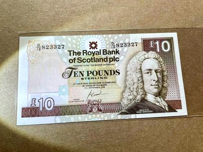 【Blue Auction】✨世界纸币精拍第413期【精】 苏格兰2006年10镑 大卷毛 全新UNC