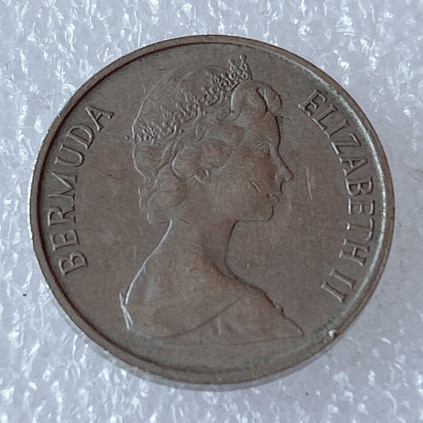 海外回流1元起拍小铺 各国钱币散币场 第4期 百慕大1970年5分 年轻女王像