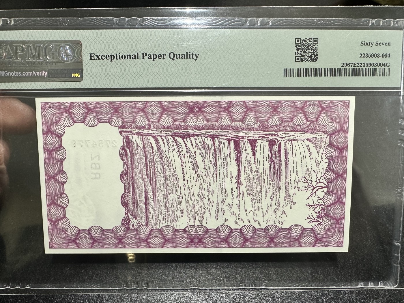 《外钞收藏家》第三百四十三期（评级场） 2006年赞比亚5万刀 PMG67