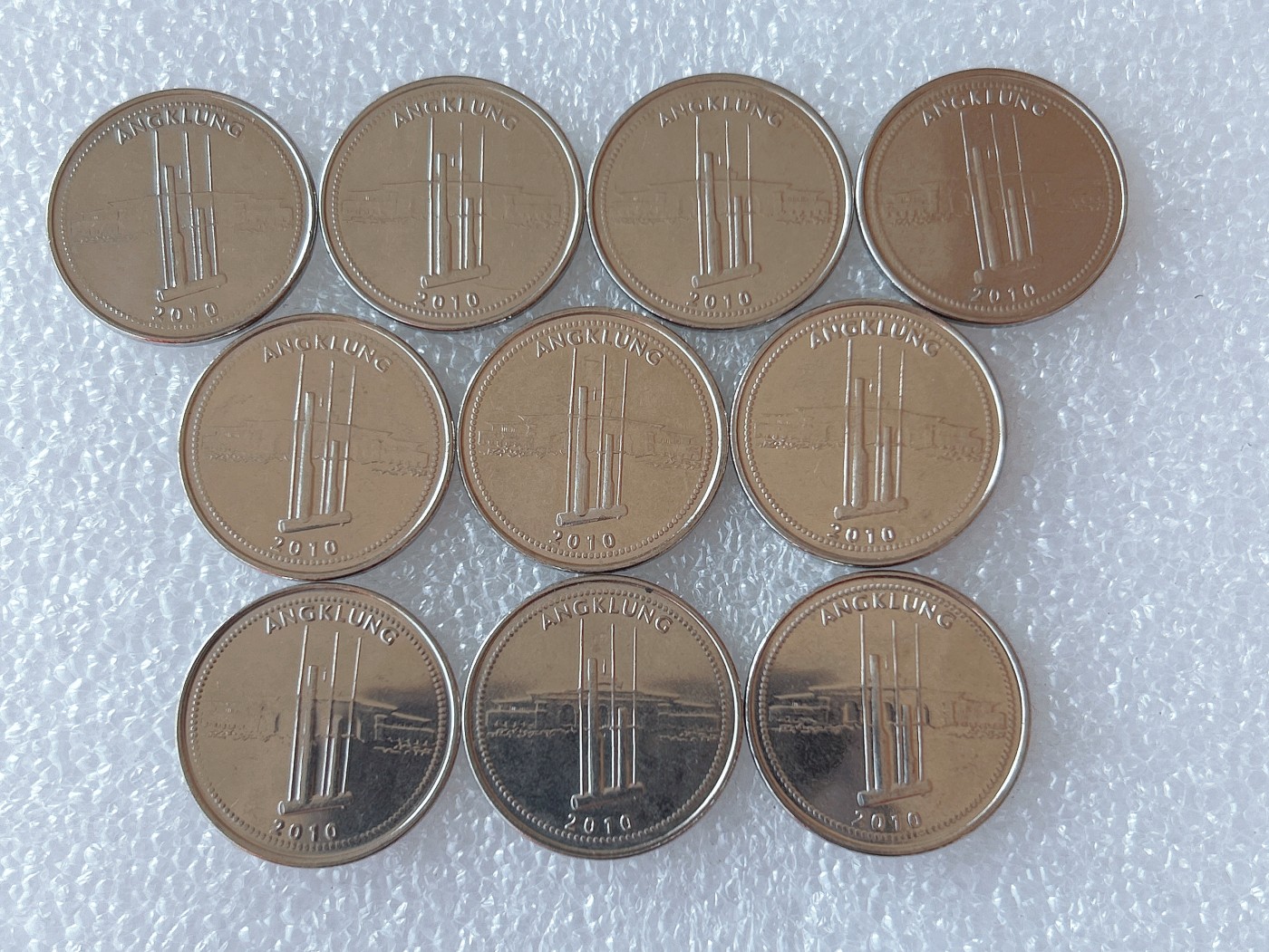 全场一元起拍 世界散币、银币专场 第52期 印度尼西亚2010年1000卢比 10枚