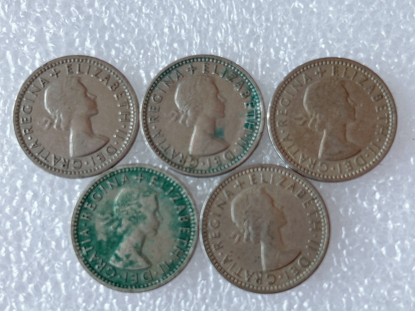 全场一元起拍 世界散币、银币专场 第52期 英国6便士 5枚