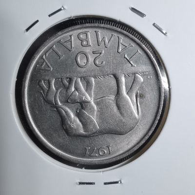 沼泽如烟--第217场 - 马拉维1971年20坦巴拉