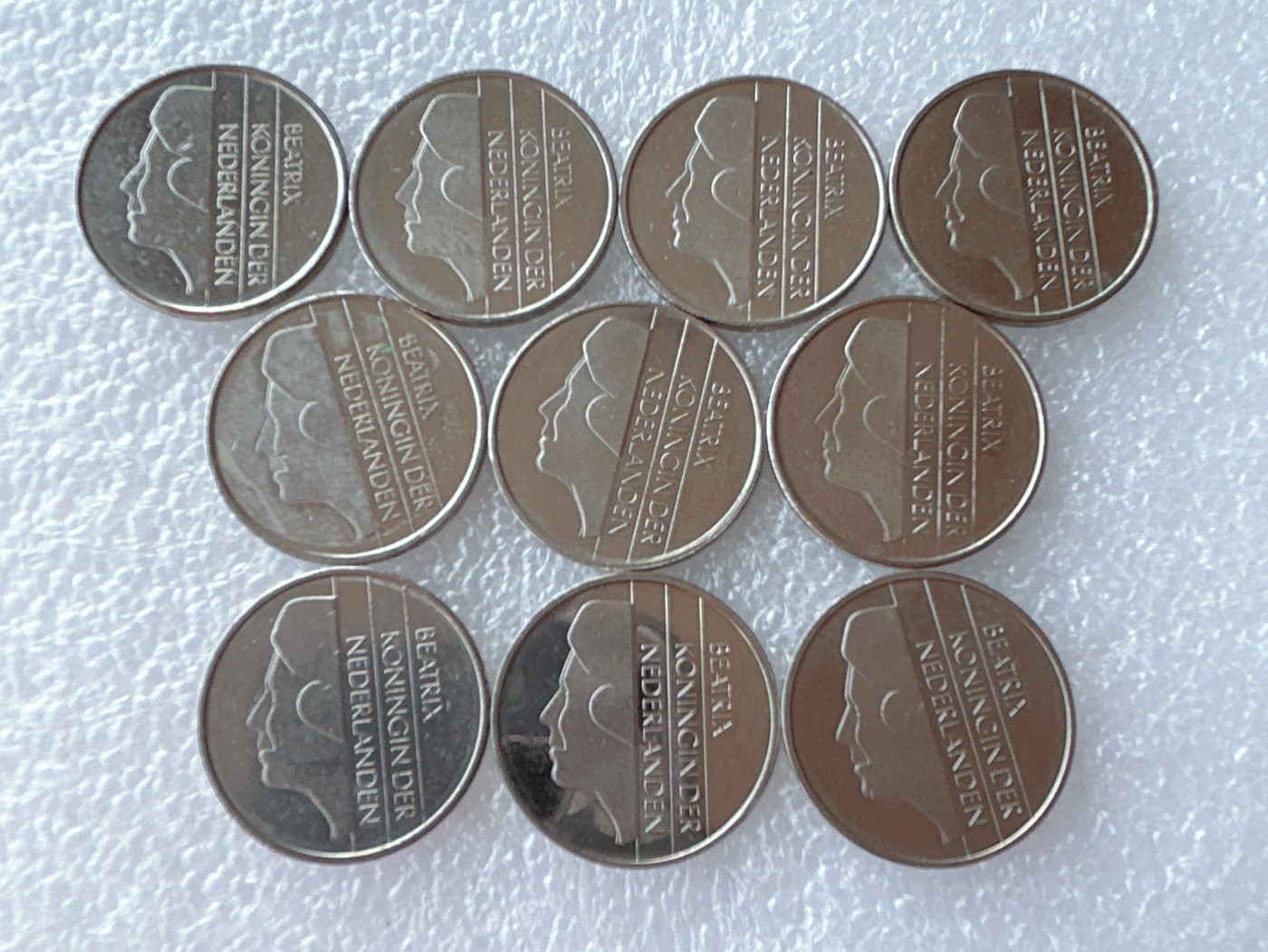 全场一元起拍 世界散币、银币专场 第52期 荷兰1盾 贝娅半脸版 10枚