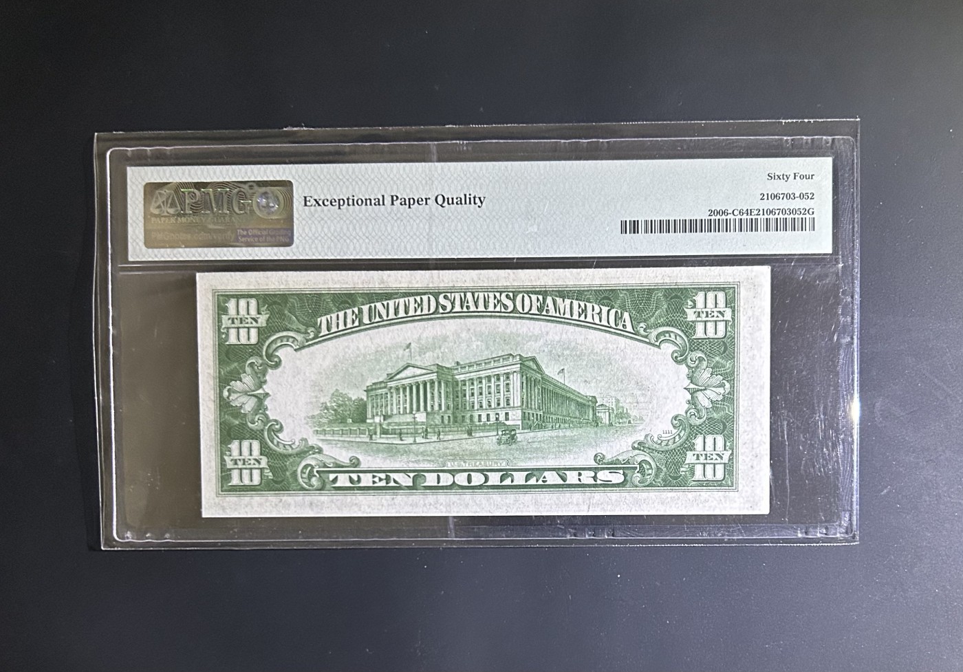 【丑猫0116】今晚六点半，自动快拍 34年老美元10