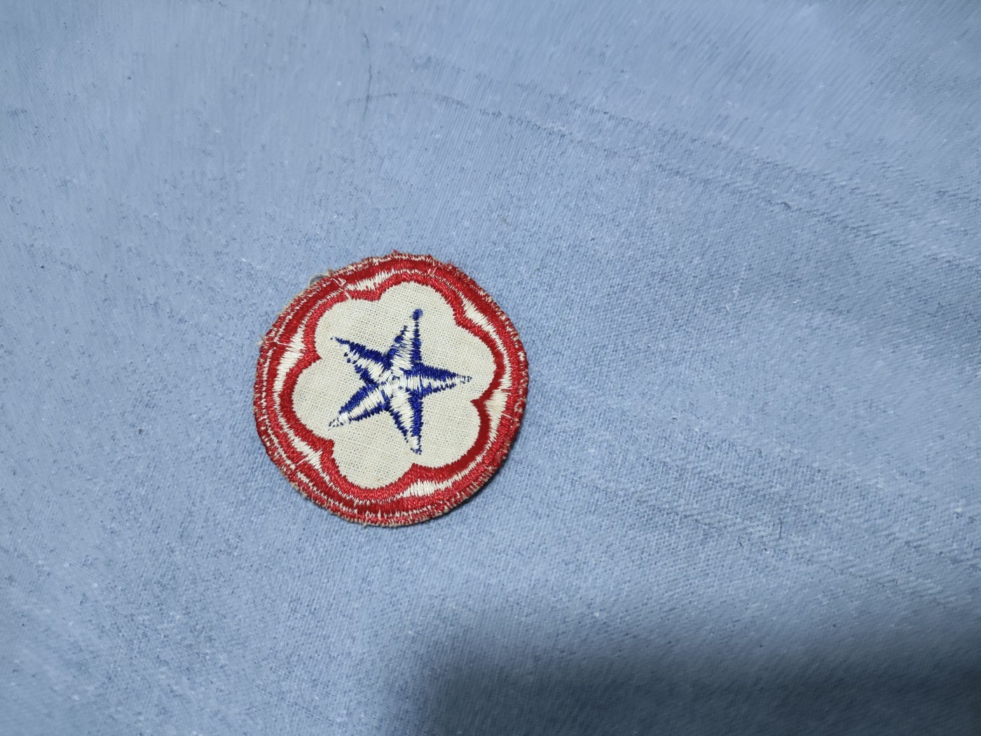 仁孝堂徽章红藏拍卖(第一场) 二战美军臂章 立体刺绣版 单独定制非公发