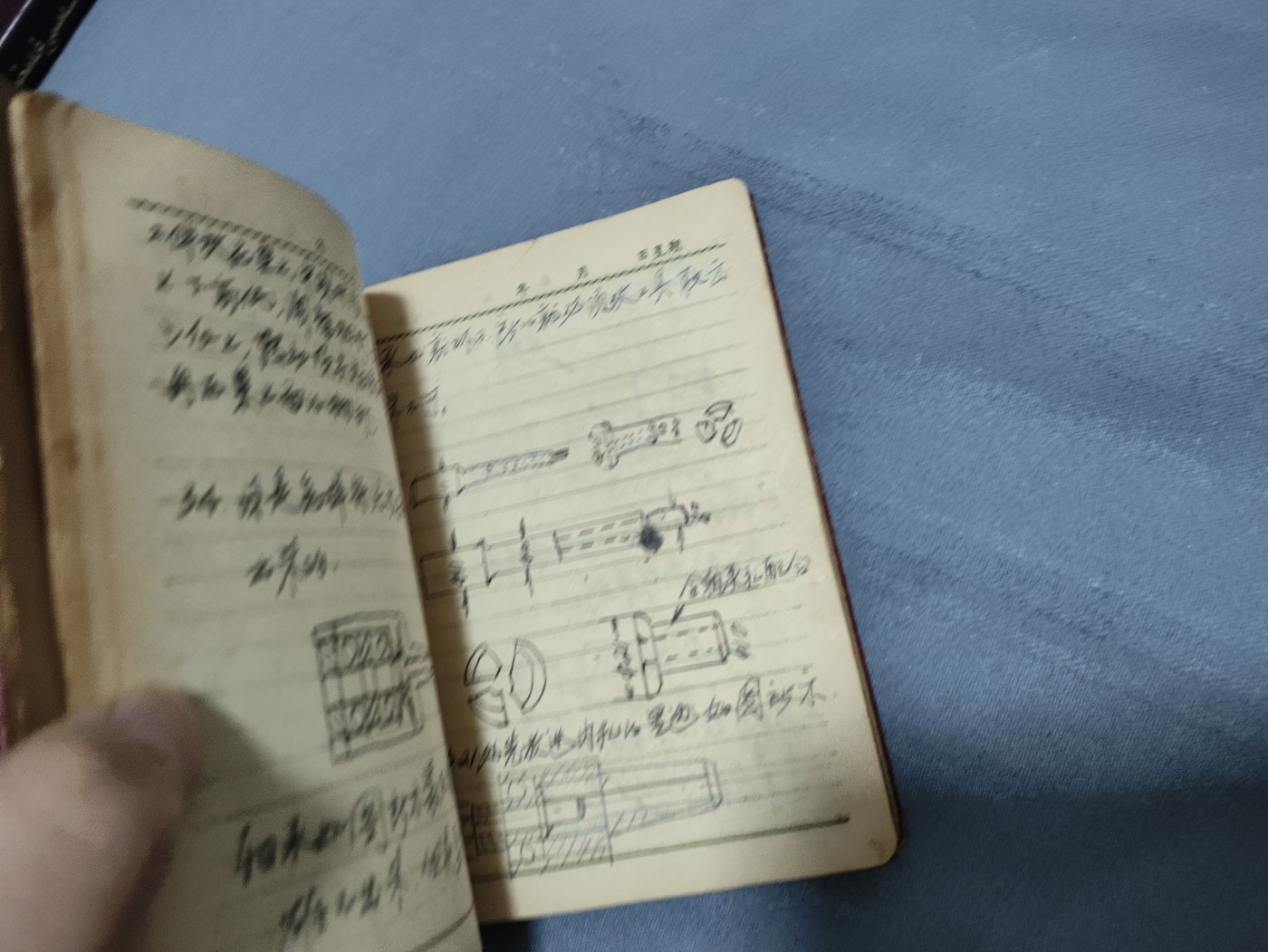 仁孝堂徽章红藏拍卖(第一场) 1955年 技术手册 八级老工人一生的结晶记录了多重机床的操作方法 而且该手册也是作为奖品给他的