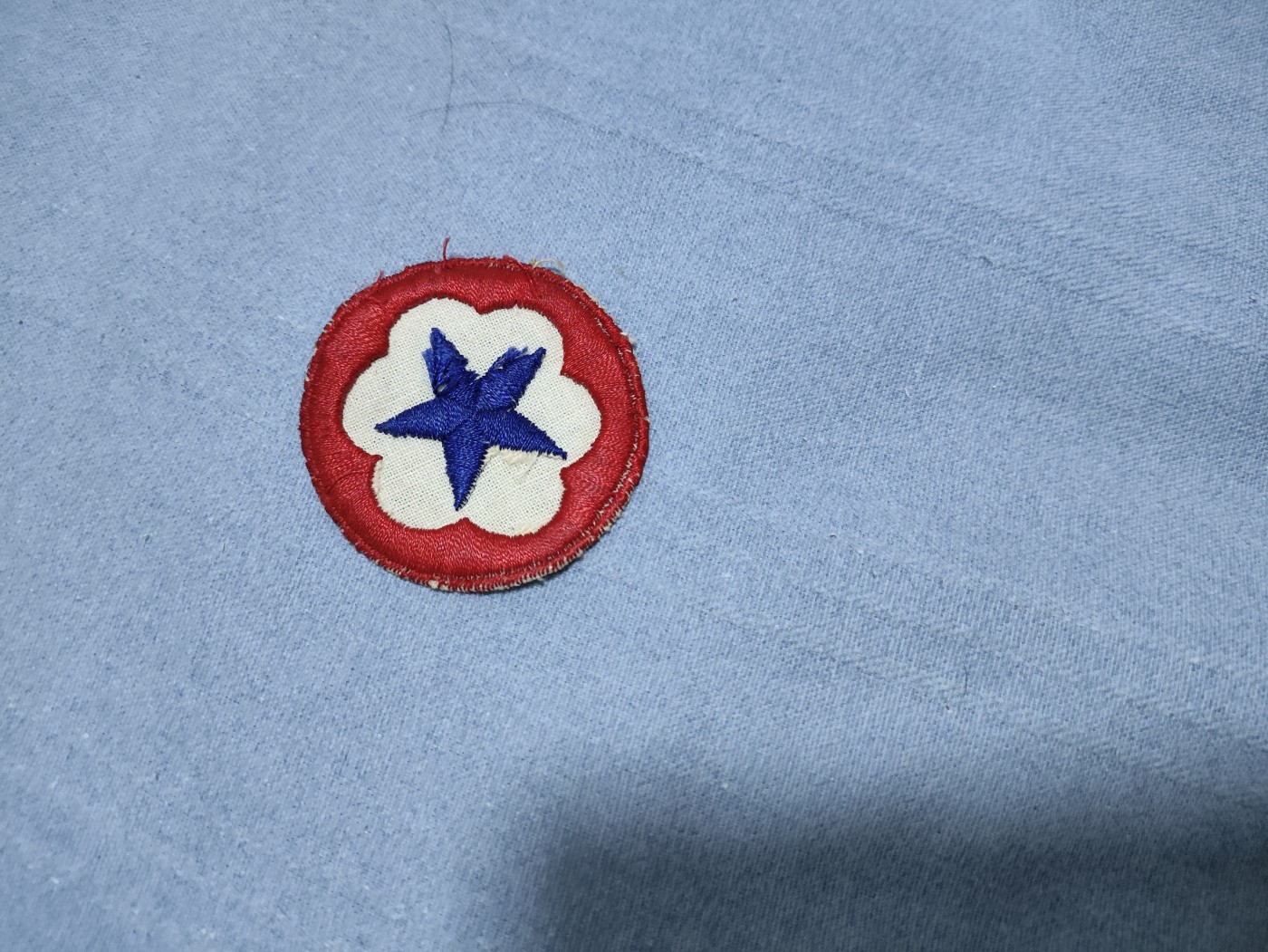 仁孝堂徽章红藏拍卖(第一场) 二战美军臂章 立体刺绣版 单独定制非公发