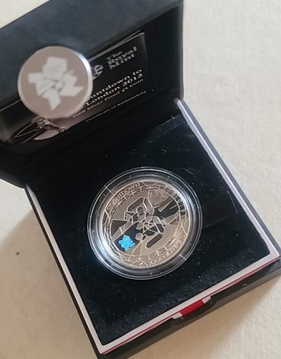 【币将精彩】世界钱币拍卖专场(2024-1-13) - 英国2009年奥运倒计时加厚银币第一组带证书包装