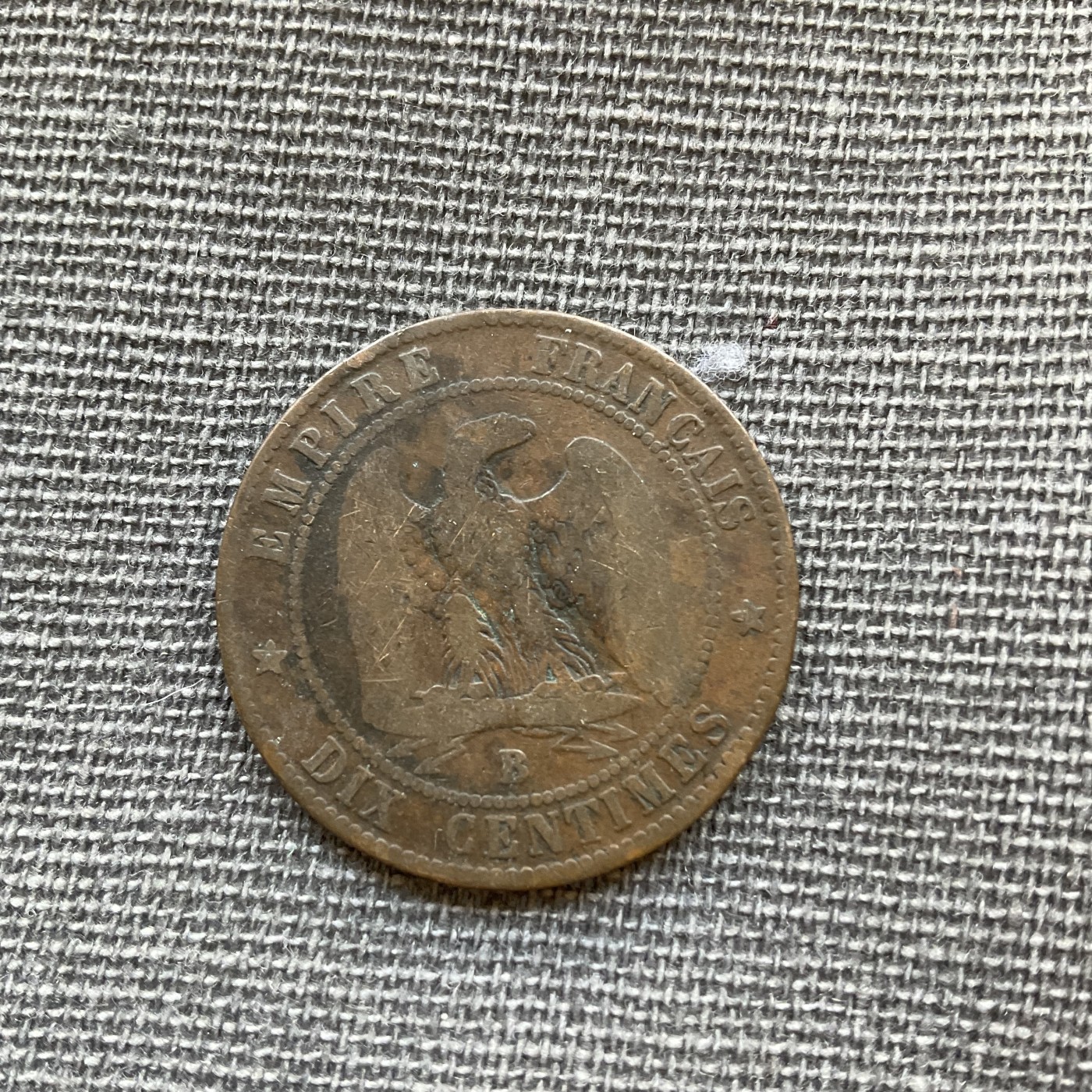 外国硬币首场2024-1-6 法国1856铜币