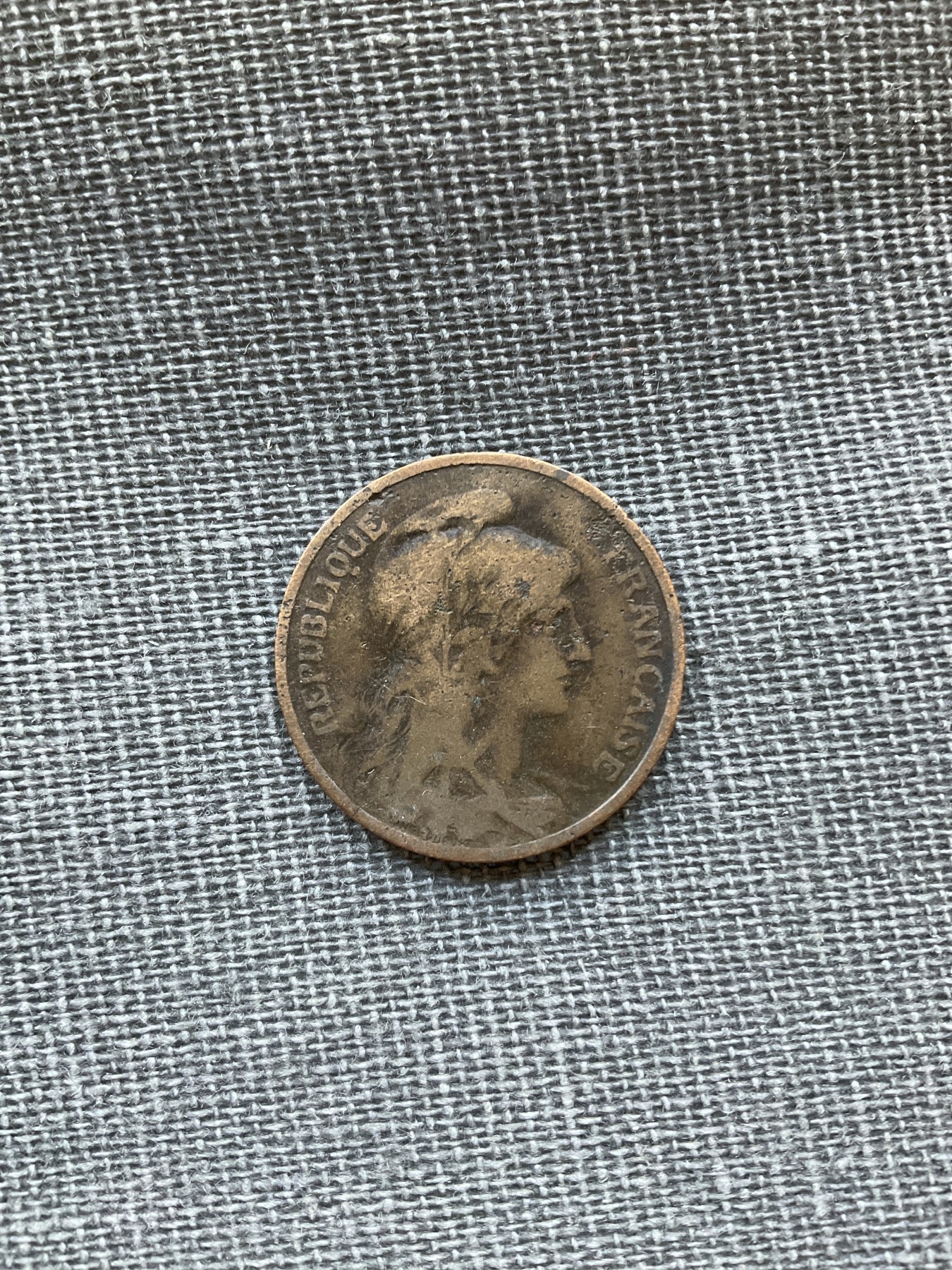 外国硬币首场2024-1-6 法国1911年5分