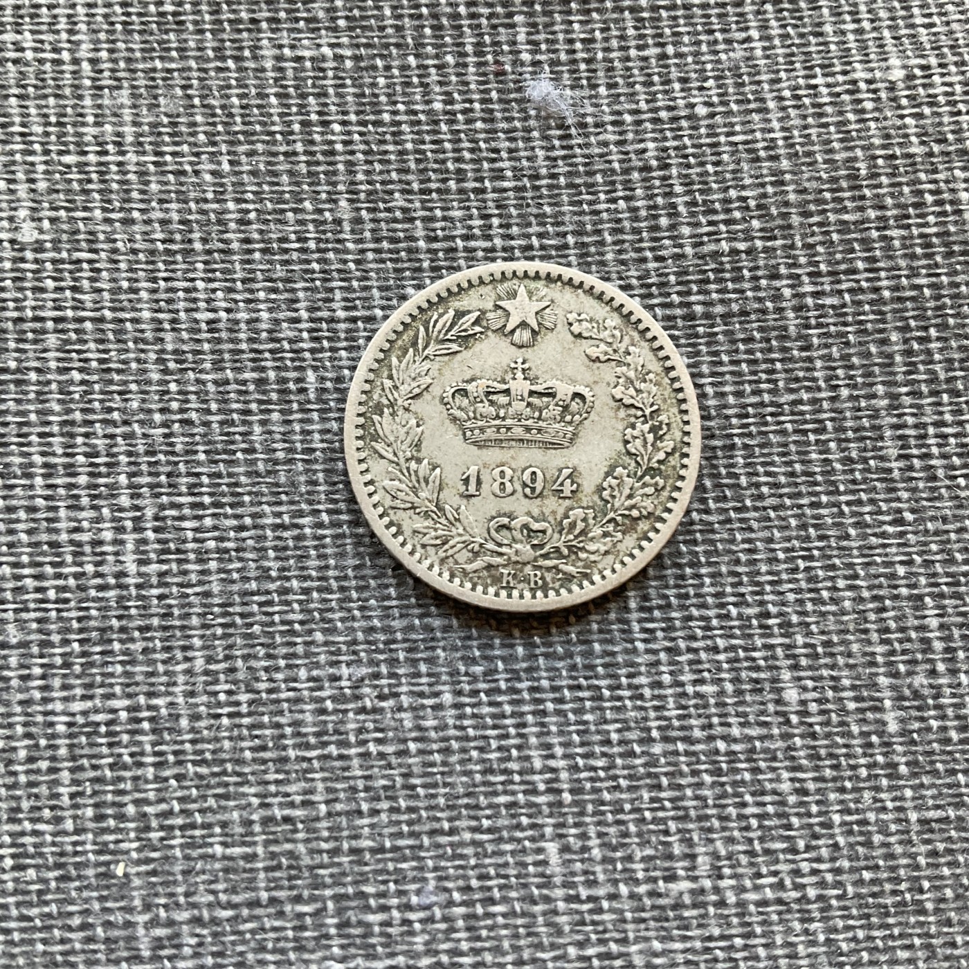 外国硬币首场2024-1-6 意大利1894年20分