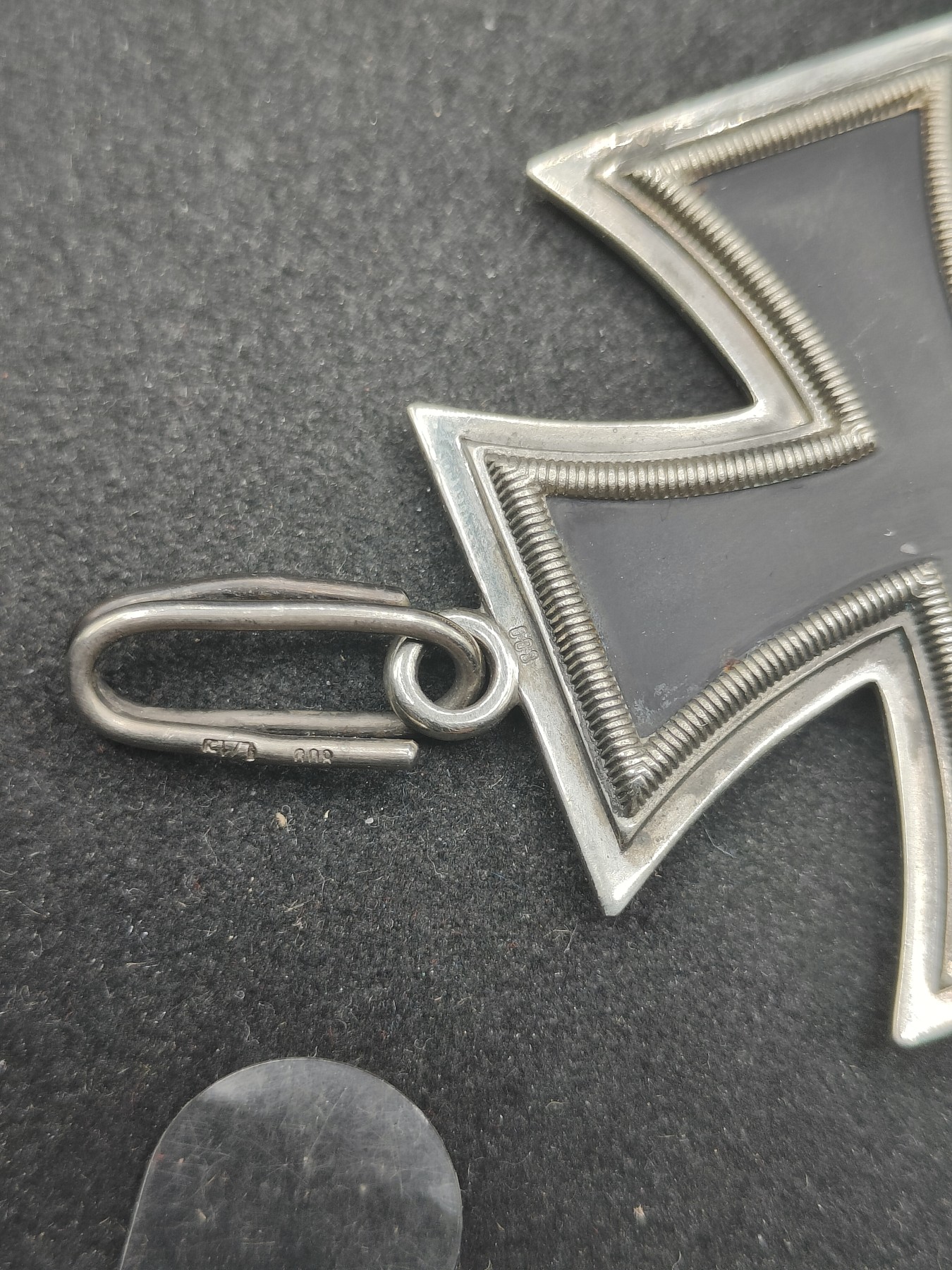 全场0元起拍 第123期 咸鱼国勋章拍卖专场 1月7日（周日）下午6：00开始 西德57版 RK 骑士铁十字勋章 早期版 带标800银