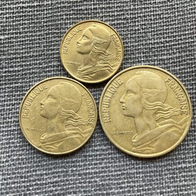 外国硬币首场2024-1-6 - 法国硬币一组1