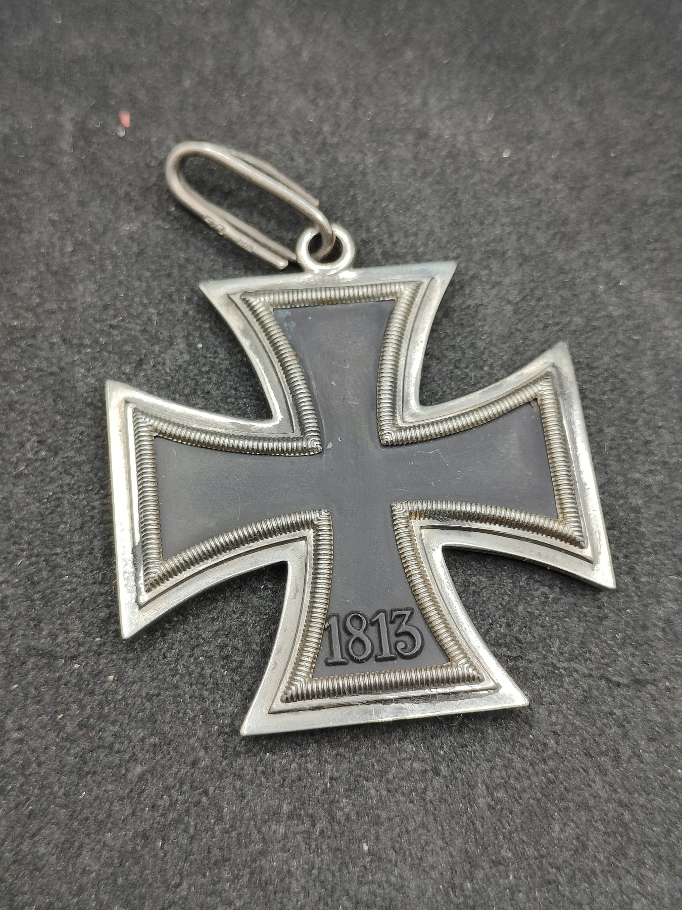 全场0元起拍 第123期 咸鱼国勋章拍卖专场 1月7日（周日）下午6：00开始 西德57版 RK 骑士铁十字勋章 早期版 带标800银