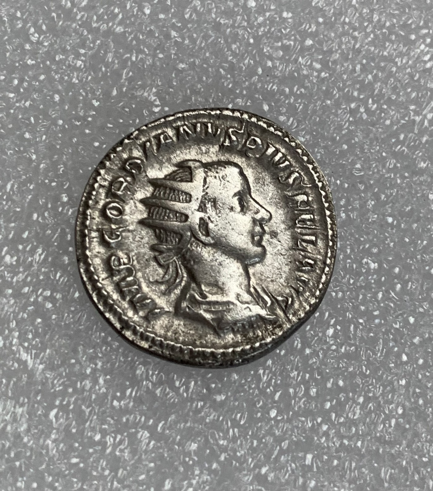 瓶子🏺第124期拍卖会  古罗马帝国时代 戈尔迪安三世 公元238-244年 1安东尼安银币