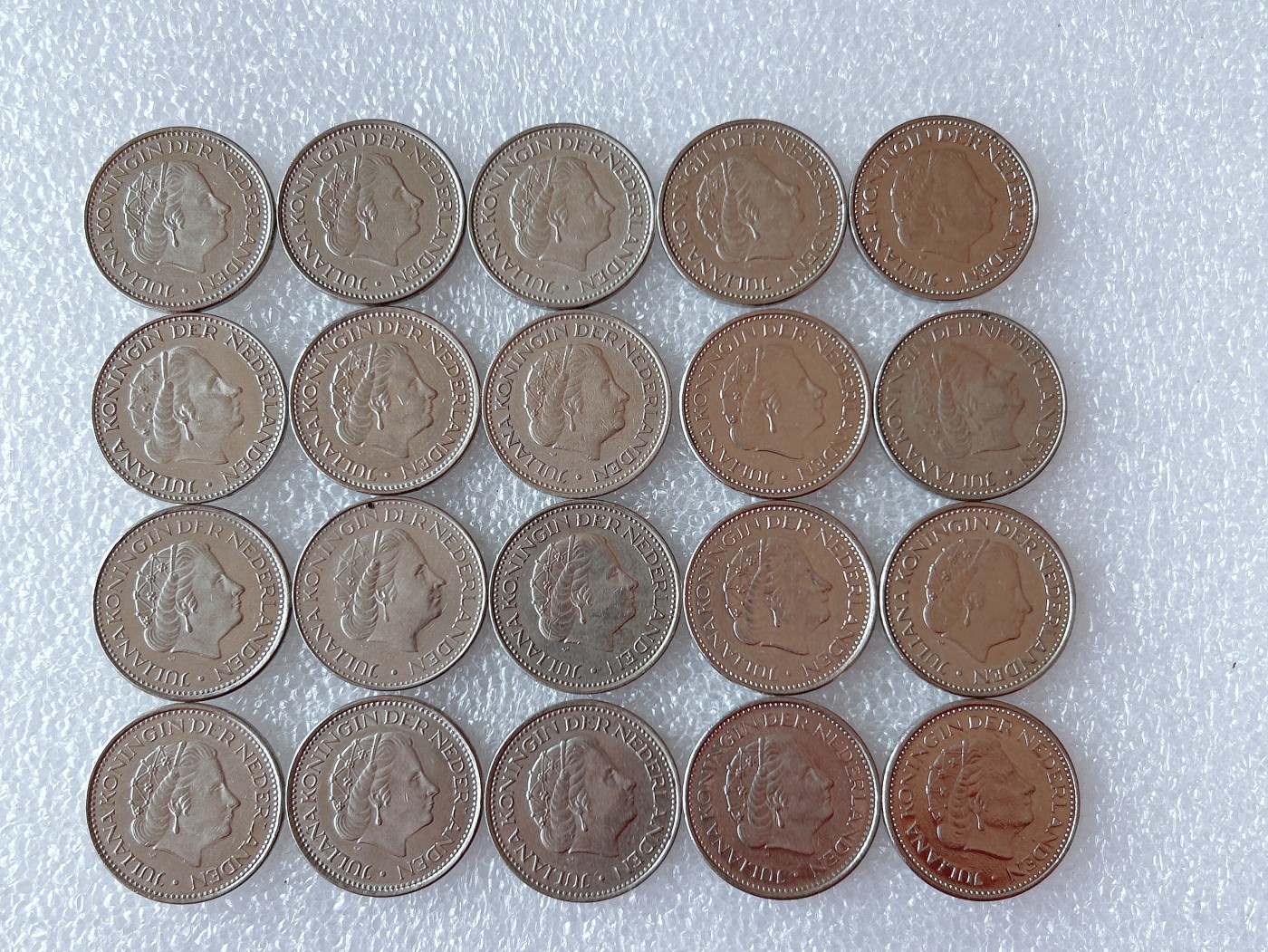 全场一元起拍 世界散币、银币专场 第53期 荷兰1盾 朱莉安娜女王 20枚