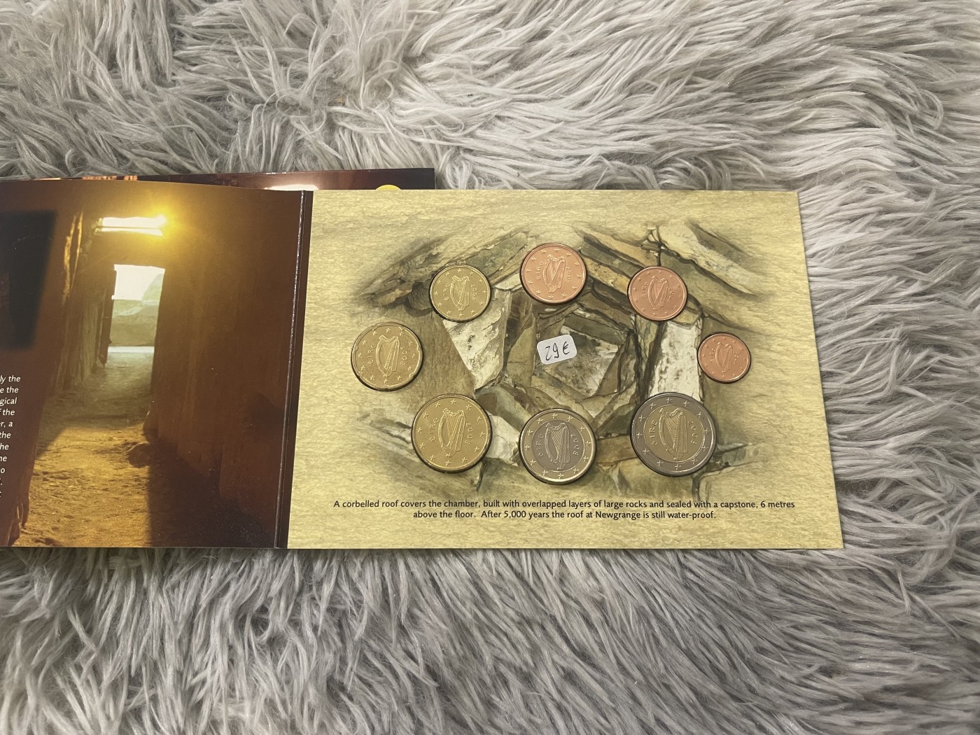 【币观天下】第2期钱币低佣金秒杀专场全场三件以上包邮 爱尔兰2008年官方套币 