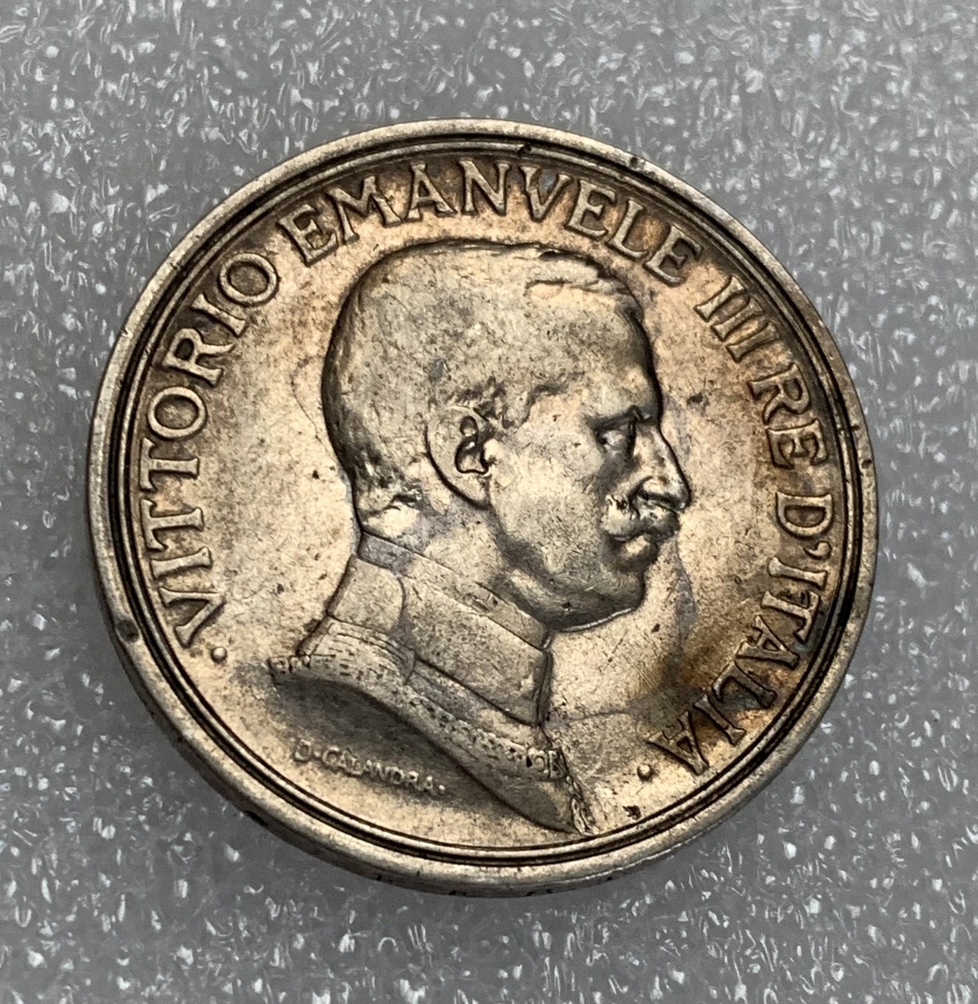 瓶子🏺第124期拍卖会  意大利1916年马拉车2里拉银币