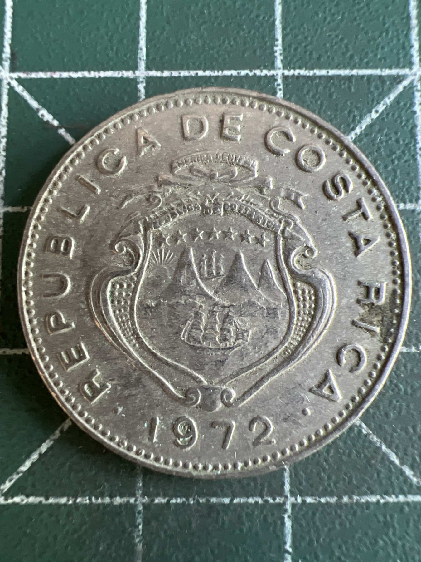 第500期 硬币币专场 （无押金，捡漏，全场50包邮，偏远地区除外，接收代拍业务） 哥斯达黎加50分