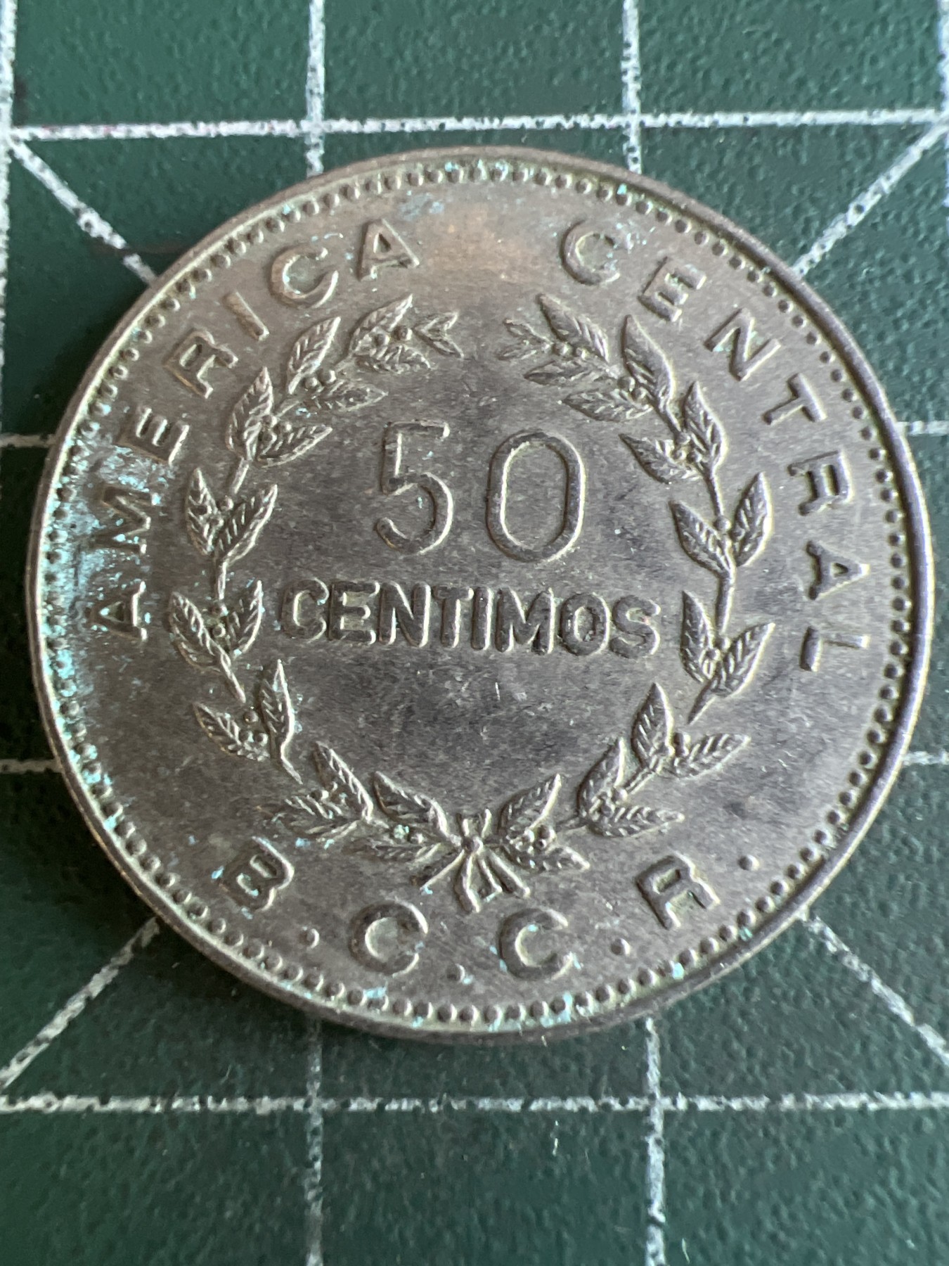 第500期 硬币币专场 （无押金，捡漏，全场50包邮，偏远地区除外，接收代拍业务） 哥斯达黎加50分