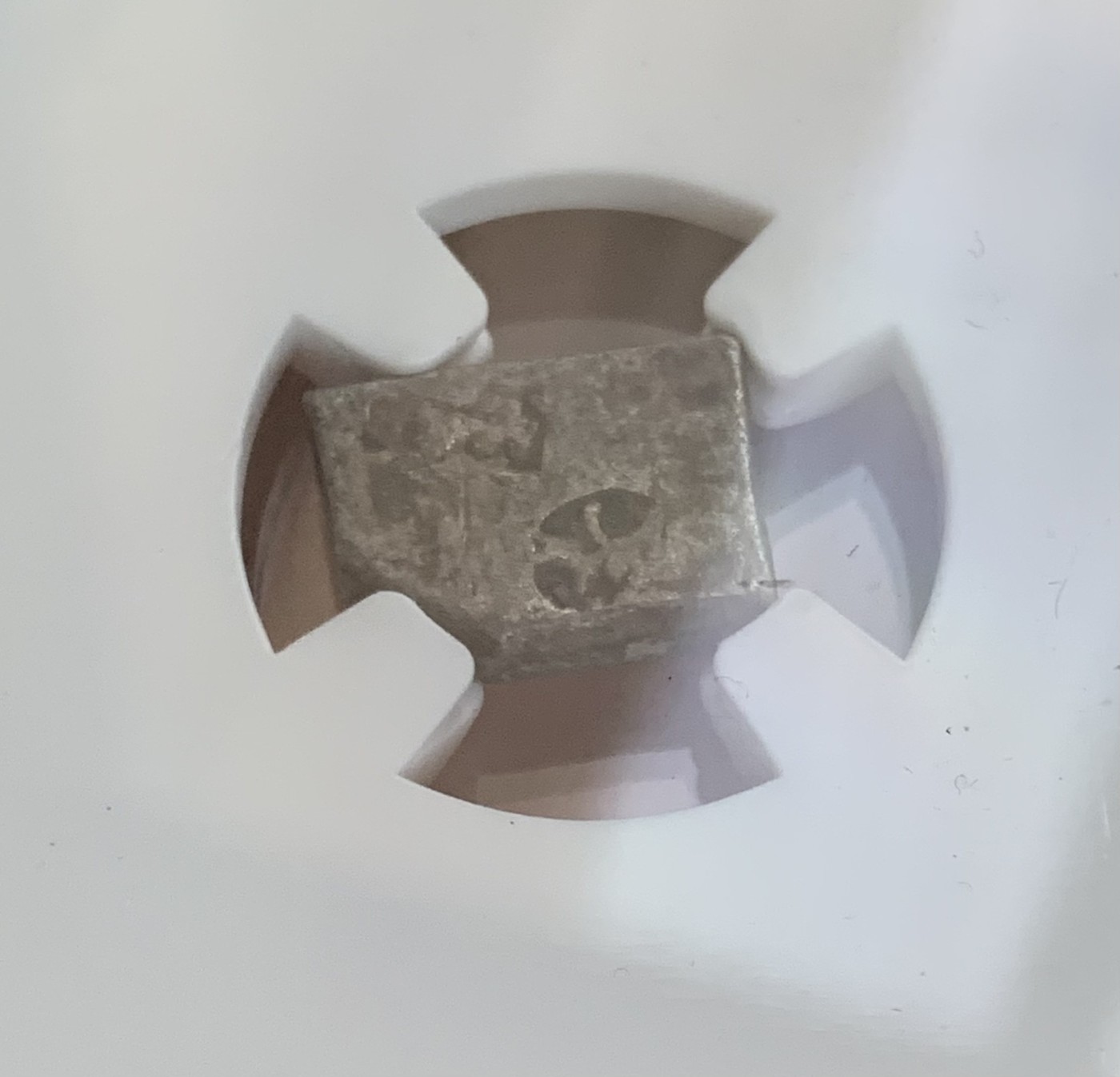 瓶子🏺第124期拍卖会  古印度孔雀王朝 印记银币 公元前324-前225年 3.35克