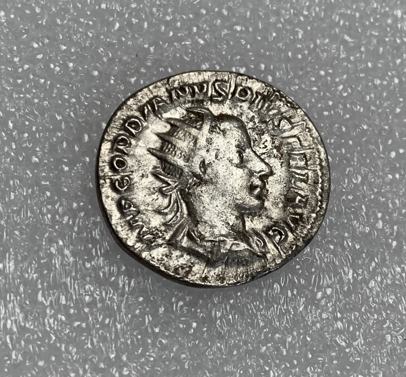 瓶子🏺第124期拍卖会  古罗马帝国时代 戈尔迪安三世 公元238-244年 1安东尼安银币