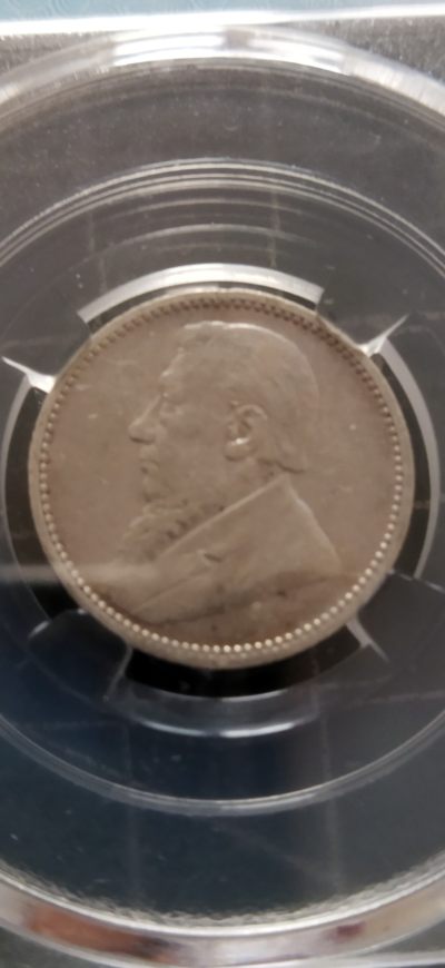 外国硬币初藏散币银币第17场 - 南非6便士银币1896年。发行量较少。
