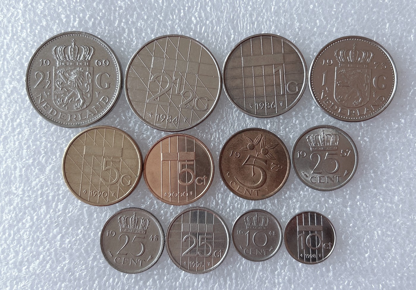 全场一元起拍 世界散币、银币专场 第53期 荷兰套币12枚