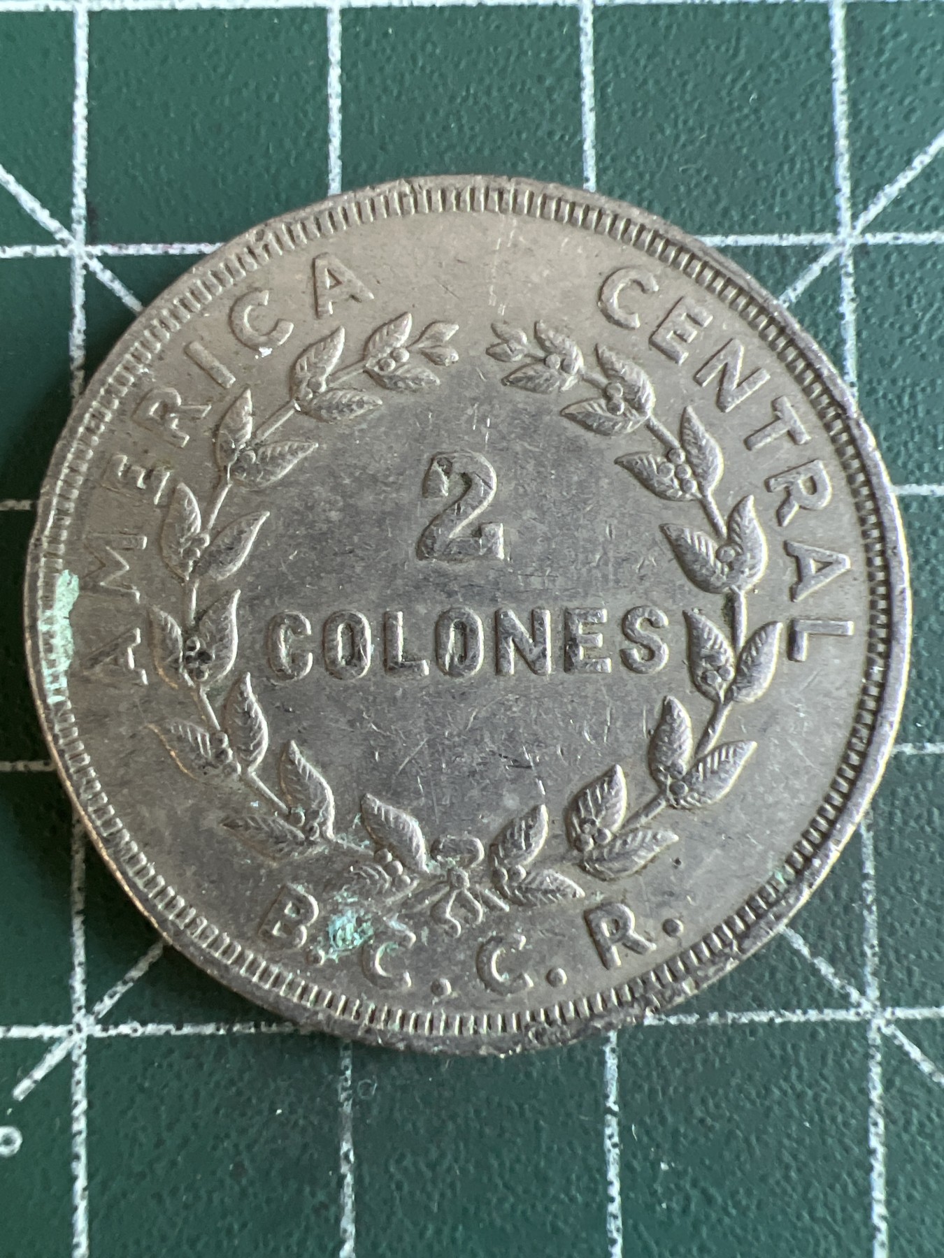 第500期 硬币币专场 （无押金，捡漏，全场50包邮，偏远地区除外，接收代拍业务） 哥斯达黎加2克朗