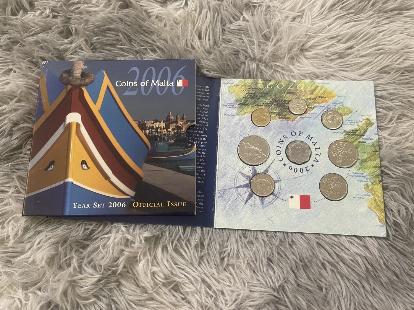 【币观天下】第2期钱币低佣金秒杀专场全场三件以上包邮 马耳他2006年官方套币 