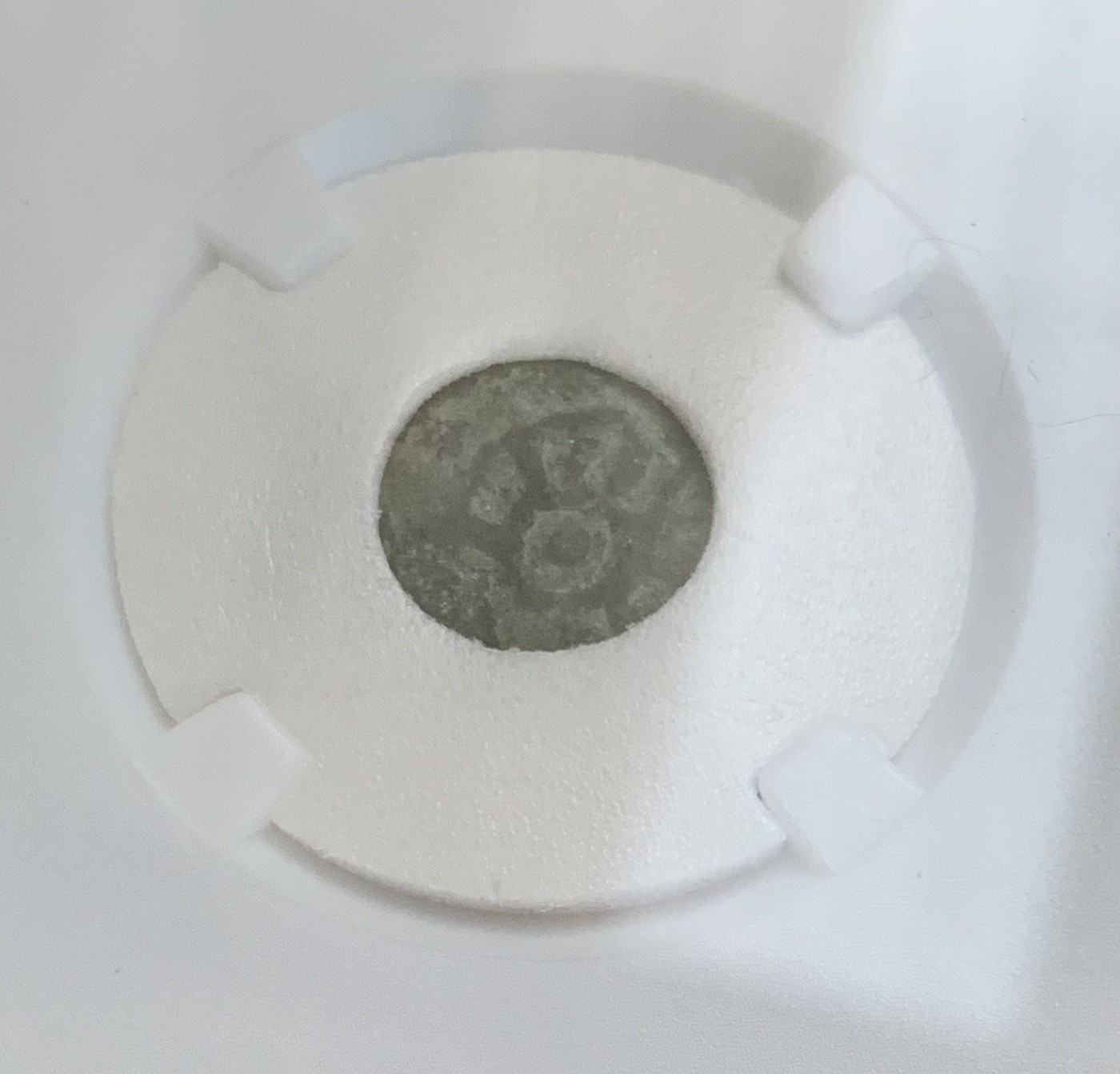 瓶子🏺第124期拍卖会  古印度列国时代般遮罗国阿叱育塔王小铜币 公元前400年 0.78克