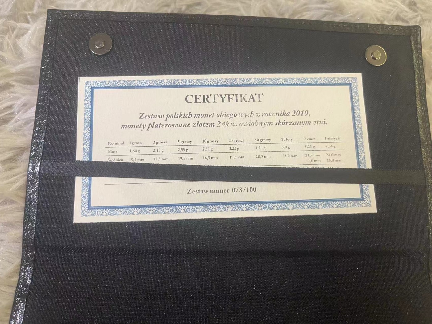 【币观天下】第2期钱币低佣金秒杀专场全场三件以上包邮 波兰2010年央行24k全镀金限量精制套币 发行量只有100套