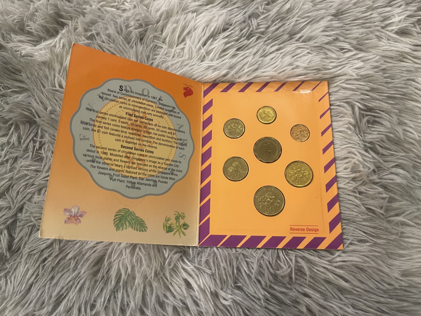 【币观天下】第2期钱币低佣金秒杀专场全场三件以上包邮 新加坡1992年官方套币