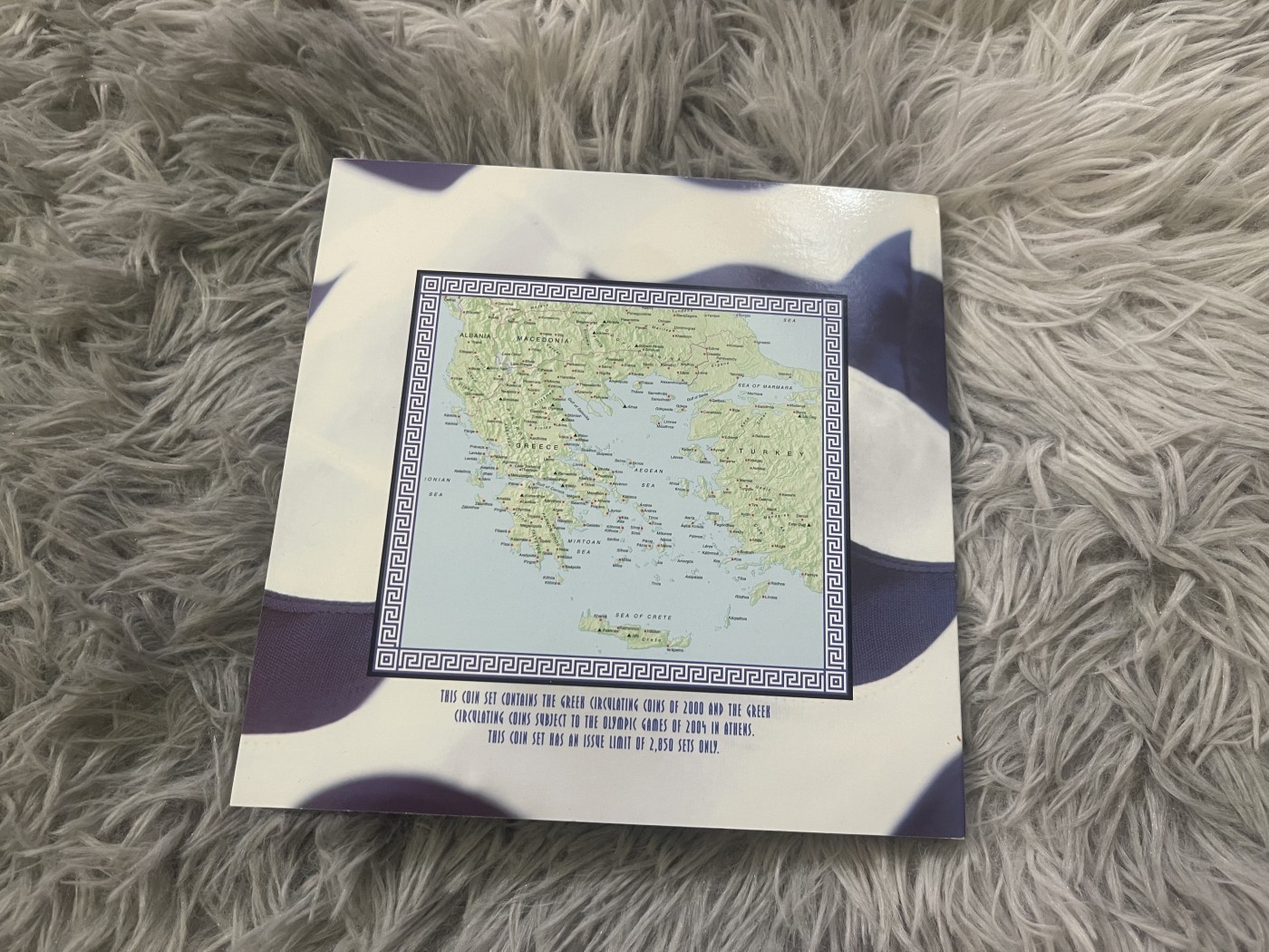 【币观天下】第2期钱币低佣金秒杀专场全场三件以上包邮 希腊2000-2001年官方关门套币 发行量2850套 稀少 