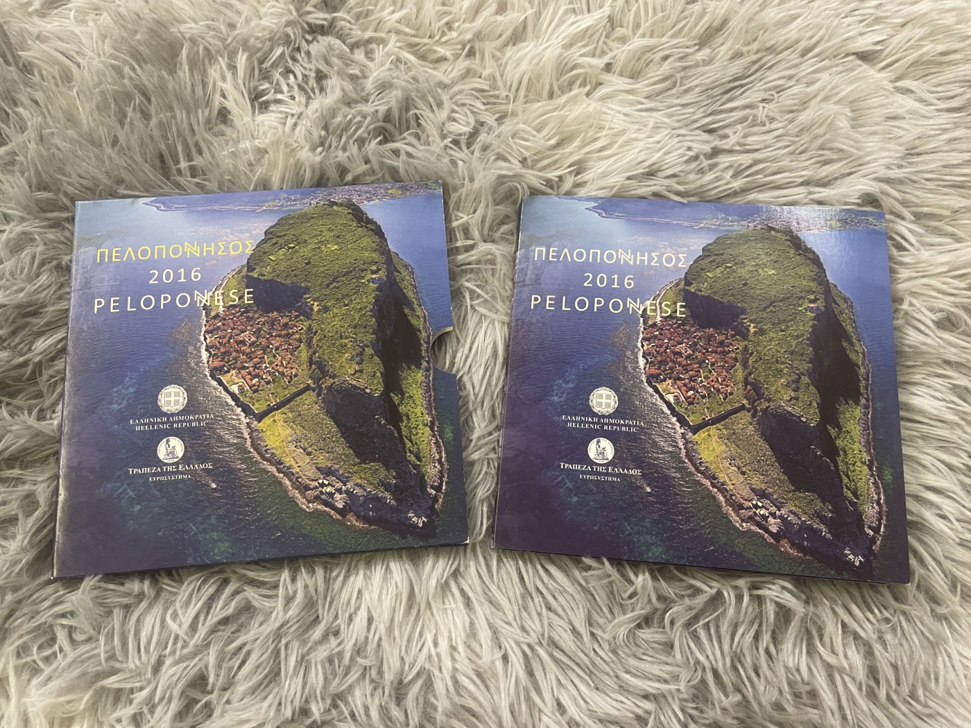 【币观天下】第2期钱币低佣金秒杀专场全场三件以上包邮 希腊2016年官方套币 