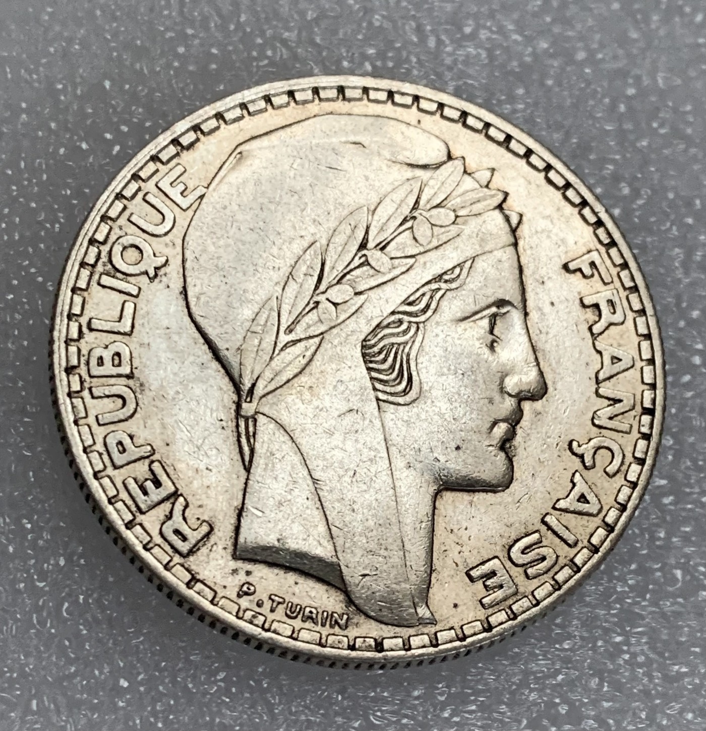 瓶子🏺第124期拍卖会  法国1933年20法郎银币