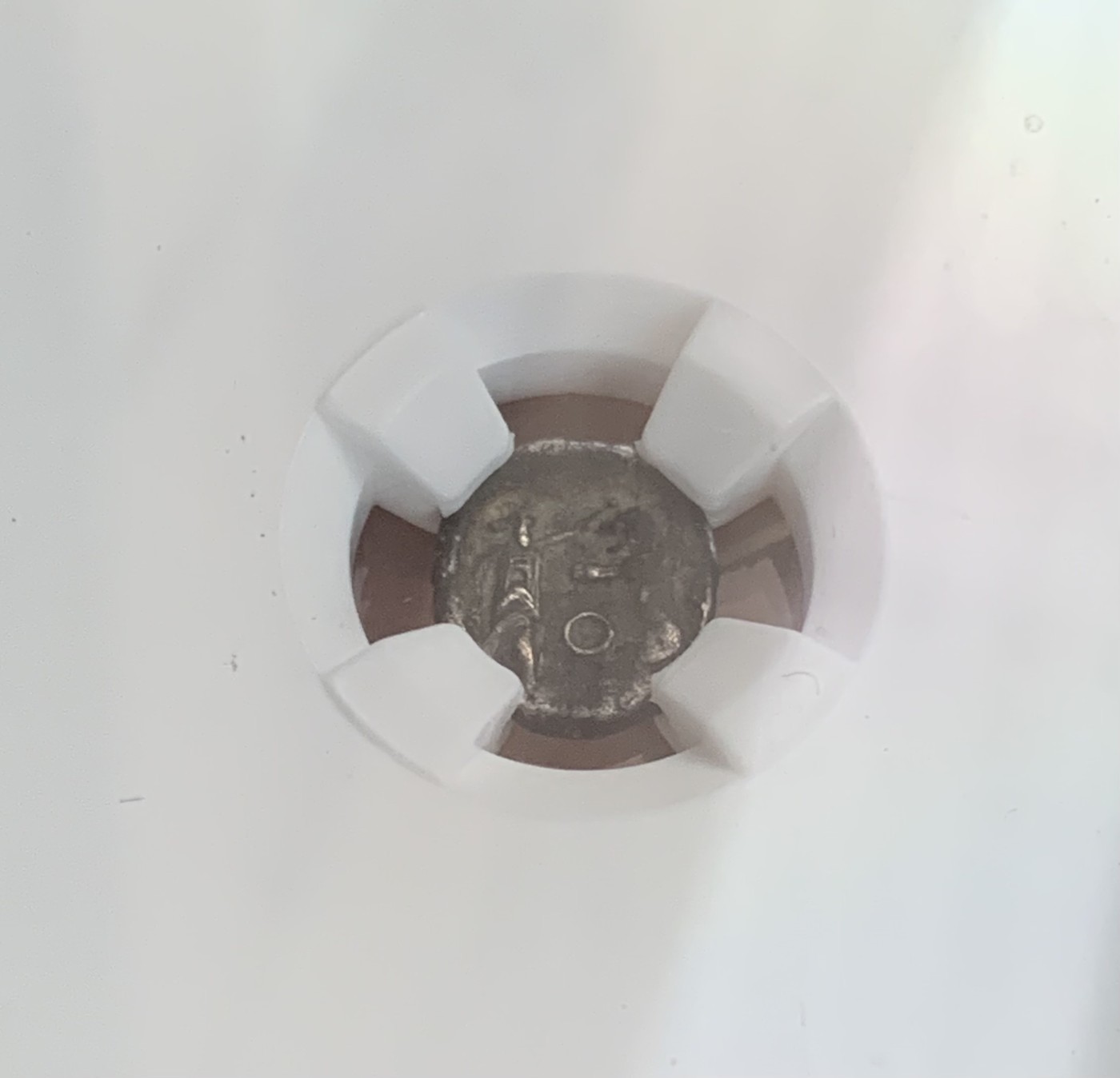 瓶子🏺第124期拍卖会  古希腊地中海东岸 腓尼基银币 公元前372-前361年 西顿1/6谢克尔 0.65克