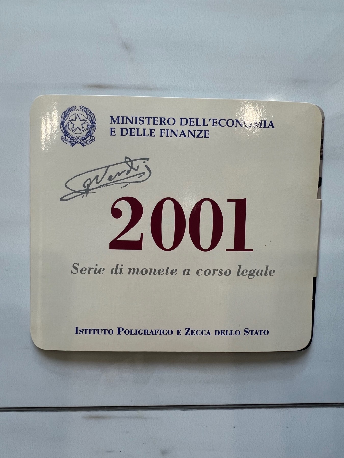 【币观天下】第2期钱币低佣金秒杀专场全场三件以上包邮 意大利2001年里拉关门套币 含两枚银币 