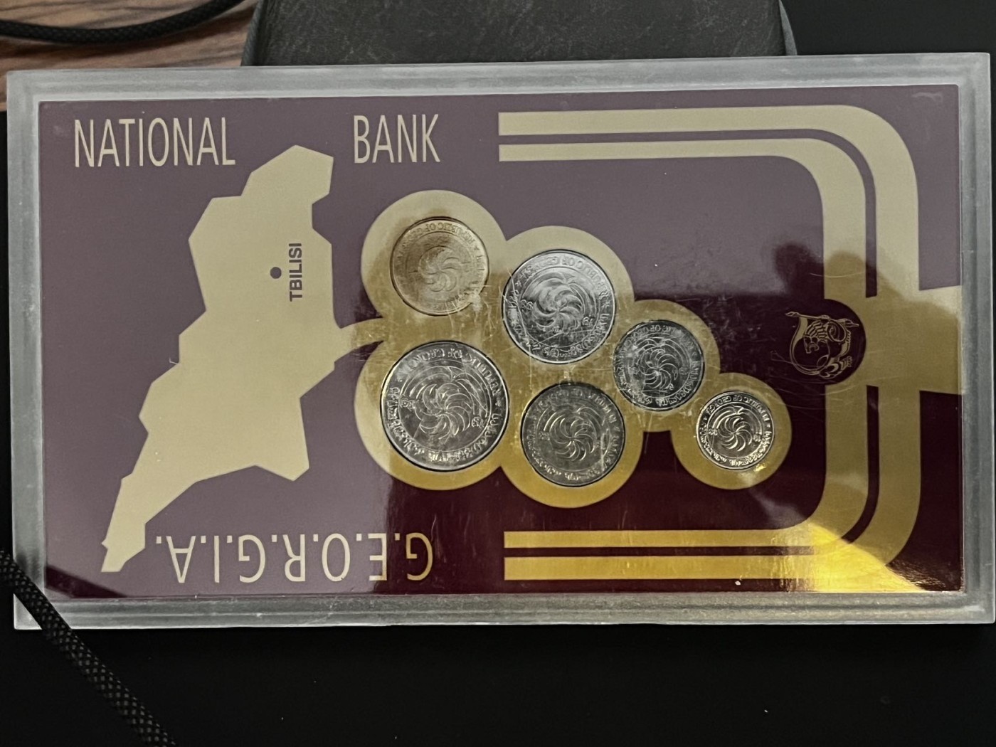 【币观天下】第2期钱币低佣金秒杀专场全场三件以上包邮 格鲁吉亚1993年初版原封官方套币