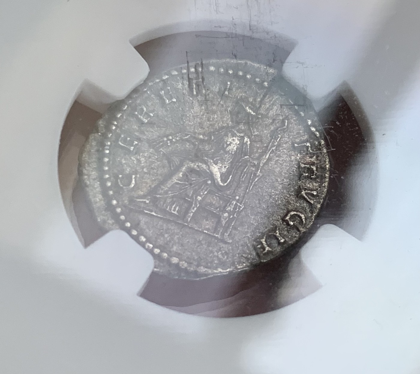 瓶子🏺第124期拍卖会  古罗马狄纳里银币茱丽娅·多姆娜 公元196-221年 3.2克